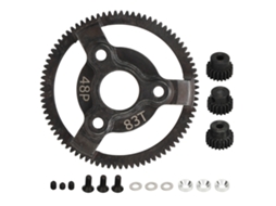 Mali conjunto de Engrenagens Pinion Spur Aço Temperado 48p 83t 19t 20t 21t para Carro Rc Traxxas Slash 2wd 1/10