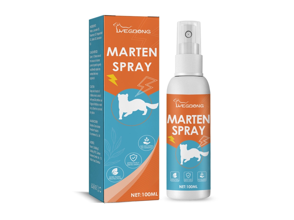 Spray Repelente Mustelas Seguro Casa