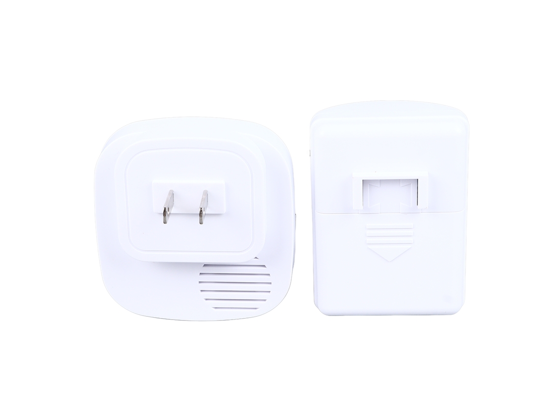 Timbre De Porta Com Sensor Infravermelho Sem Fio Sensível Para Loja Com 1 Receptor De Alarme De Entrada