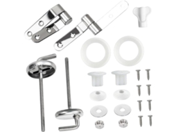 Dobradiças Para Assento Sanitário Elegabrillia, Dobradiça Grossa, Fácil De Instalar, Reparar, Substituição Compacta