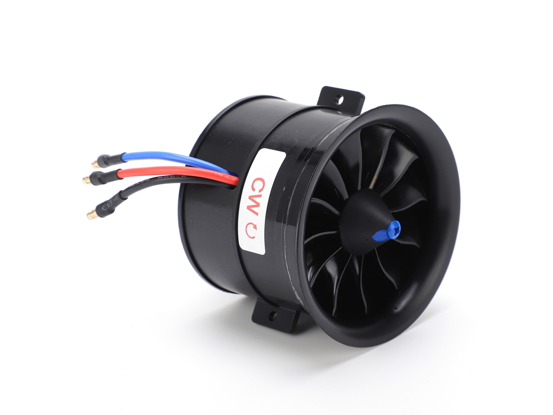 Conjunto Edf 70mm 12 Lâminas Duto 6s 2100kv Esc Carro Rc