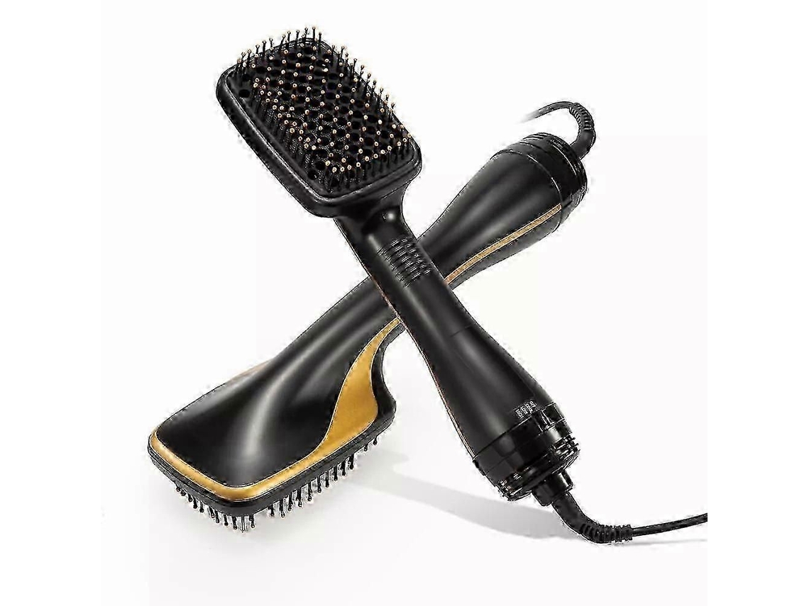 Secador de Cabelo Multifuncional Comfort Comb, 2 em 1: Escova Secadora e Alisadora, Compatível com Diversas Marcas. TAISHENGDA