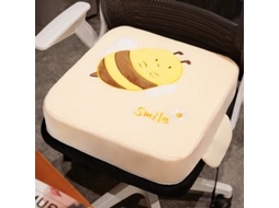 Assento Elevatório Almofada Para Bebê Eifson Esponja 10cm Removível Com Fixação - Abelha