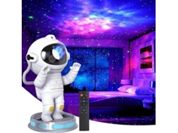 Lâmpada Galaxy 2024, Projetor de Estrelas Definitivo com Efeito Nebulosa BRILVIBERA (branco)