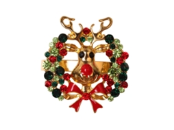Laxiscreed Enfeite Natalício Com Fecho De Alce Para Decorações Festivas E Alegres