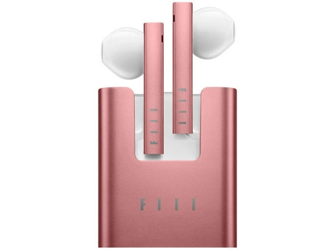 Auriculares Bluetooth True Wireless Bestvite (in Ear - Microfone - Noise Cancelling - Rosa)