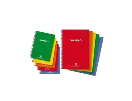 Livro Paq/8 Cuaderno Espiral 4º 80h 90g Pauta 2,5 C/m Tauroplastic De Desconocido (espanhol)