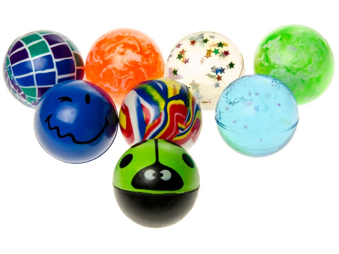 40 Bolas Saltitantes Sortidas De 45 Mm. 8622 Duckiez