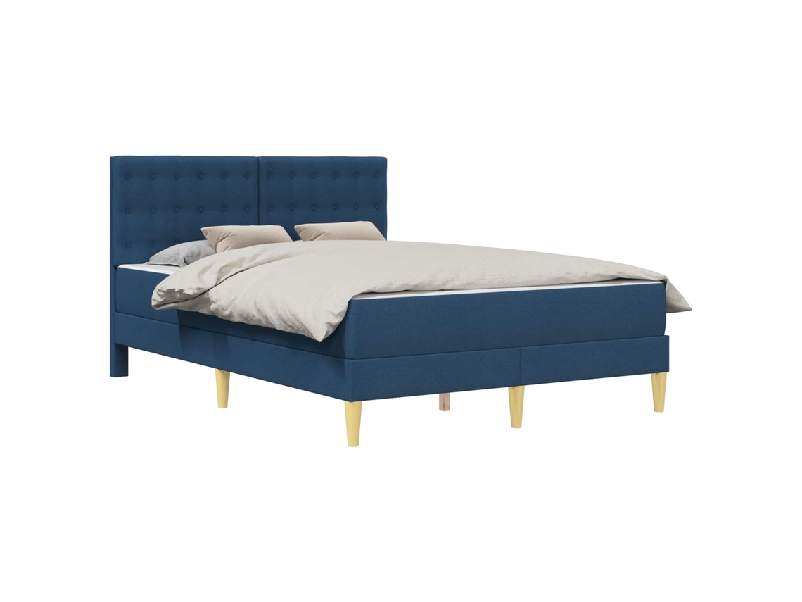 Estrutura de Cama com Colchão Azul MAISON EXCLUSIVE (120x190 cm)