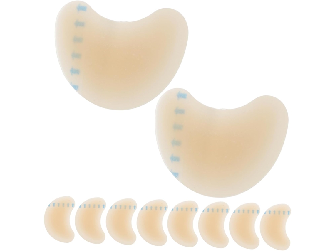 Protetor De Calcanhar Em Gel, Almofada Antidesgaste Para Calcanhar, 10 Peças, 6, 2x 4, 2cm, Para Sapatos E Saltos Altos