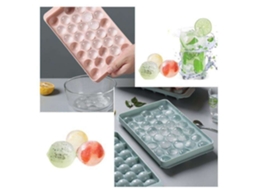 Conjunto De 2 Bolas De Gelo/ Esferas Molde Para, Molde Para Chocolate/gelatina Multicolorido