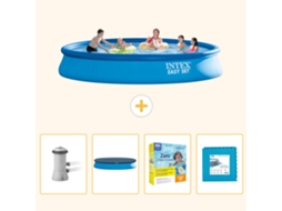Intex Piscina Easy Set Redonda - 457x84 Cm - 5-peças S276