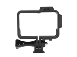 Plastic Black Anti Vibration Sports Camera Multifunction Cold Shoe Port Extension Protection Frame For Insta360 One R LAXISCREED
