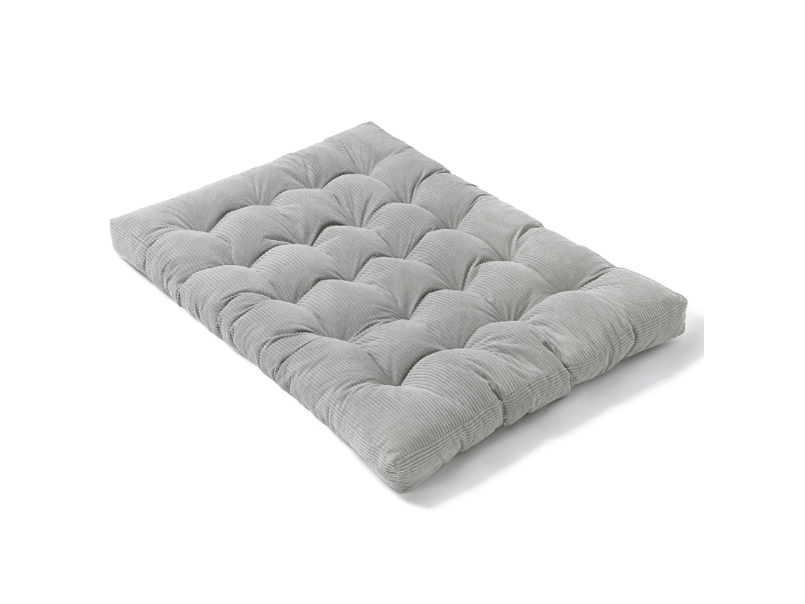 Colchão Futon 160x200 Cm Cinzento Claro
