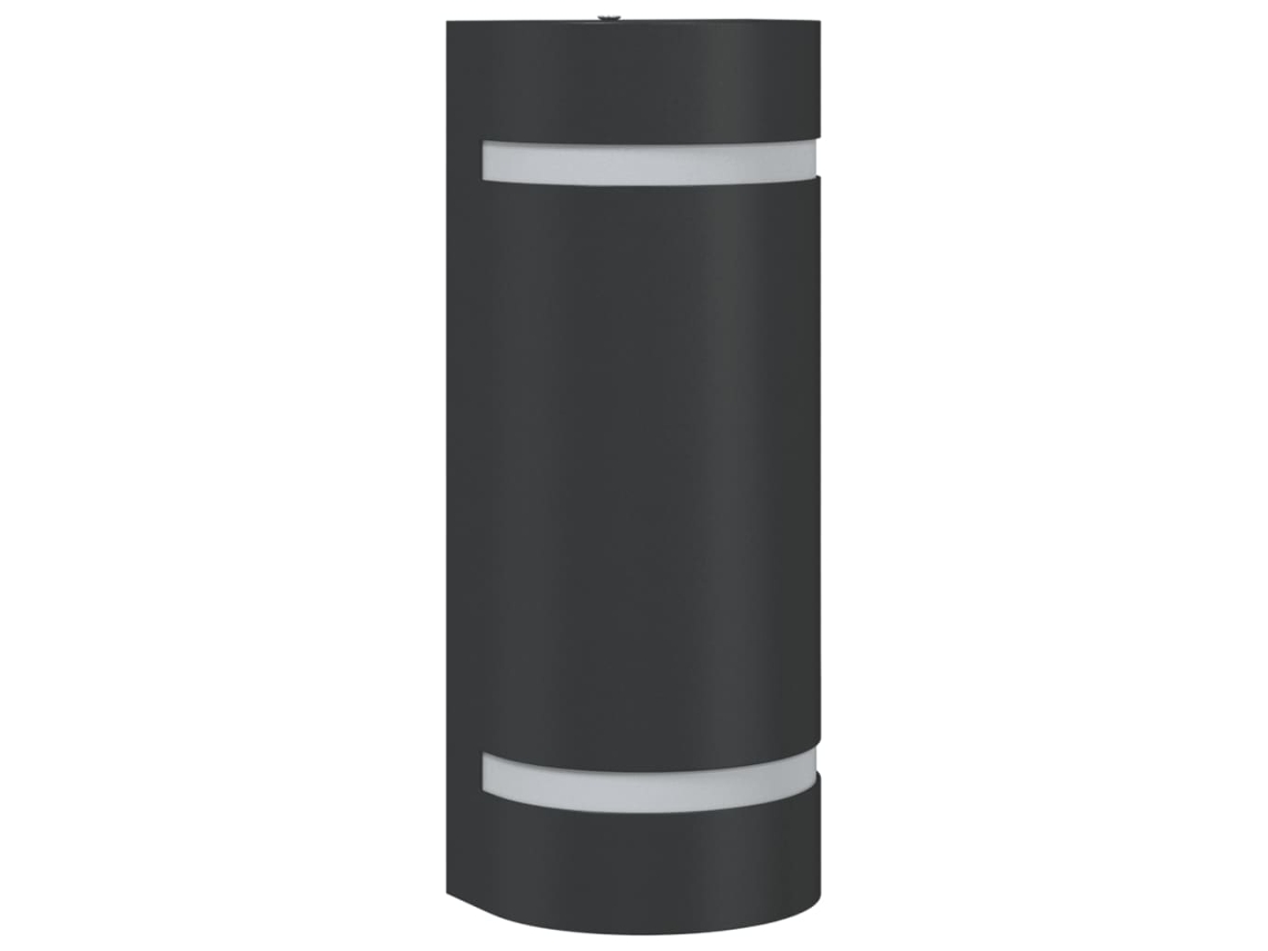 Luz de parede exterior VIDAXL Preto Alumínio (80x100x240 mm)