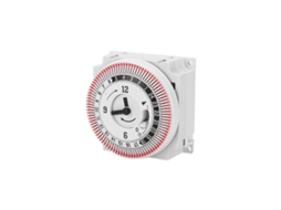 Temporizador Industrial de Movimento FRK17 com Controle Mecânico e Plugue AQUAFORGE