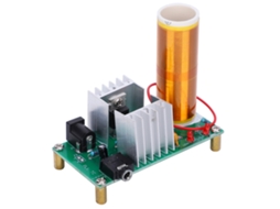 Kit Diy de Bobina Tesla Mini Montagem Alto falante de Plasma Módulo Eletrônico 15w Dc 15 24v 2a