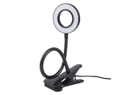 Luz De Preenchimento Led Para Selfies Com Anel De Encaixe Luz De Beleza Tipo Clipe Slowmoose
