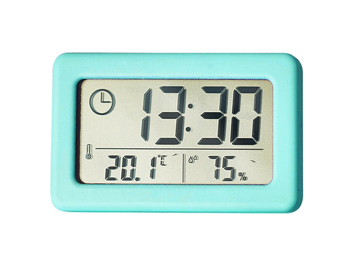 Relógio Simples E Leve, Com Temperatura E Umidade, Relógio Prático Kofihety