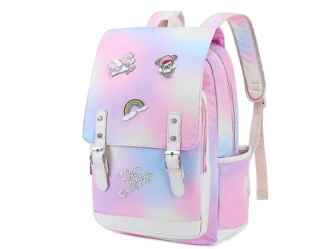 Mochila Escolar Para Estudantes Universitários, Com Capacidade Para Laptop De 15,6 Polegadas.