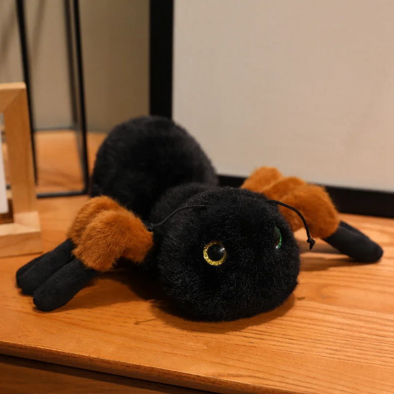 Brinquedo de Pelúcia Fofo e Realista de Inseto e Animal Estilo Anime MDUG (laranja, 20 Cm)
