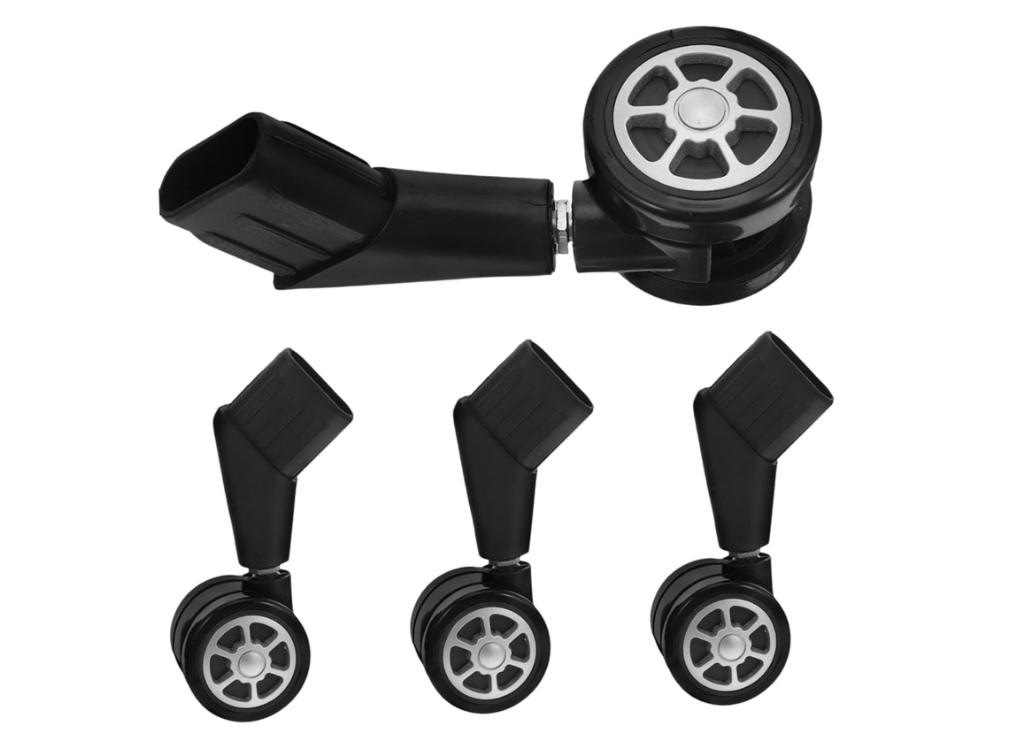 Conjunto De 4 Rodízios De Reposição Para Cadeiras De Escritório Com Haste.