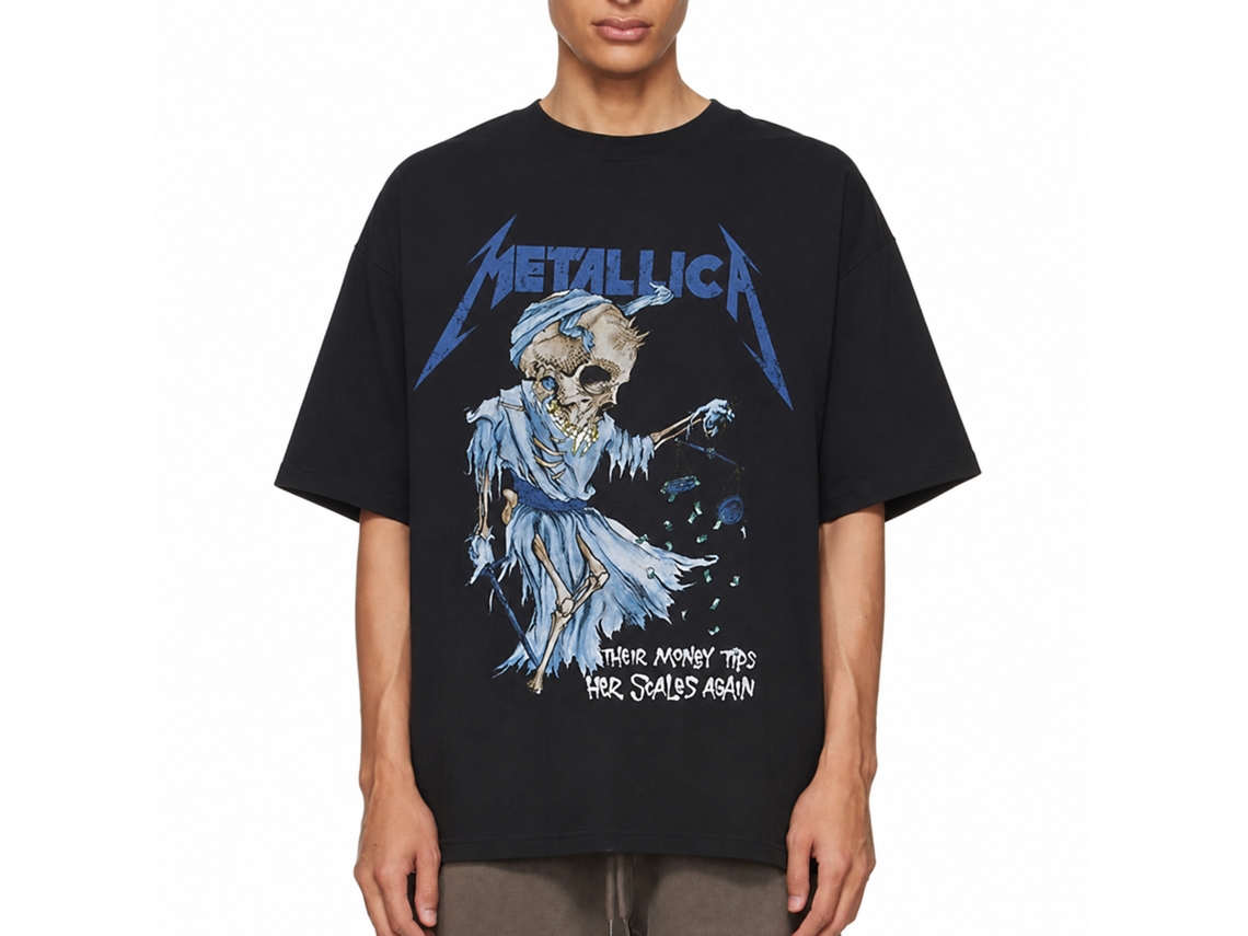 Metallica Doris T-shirt Classic Unisex Adults Size:xxl