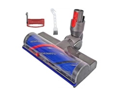 Escova Auxiliar E Bocal De Escova Para Pisos Para Aspiradores V7, V8, V10, V11 E V15 Com Luz Led Verde Para Poeira E Sistema De Liberação Rápida.