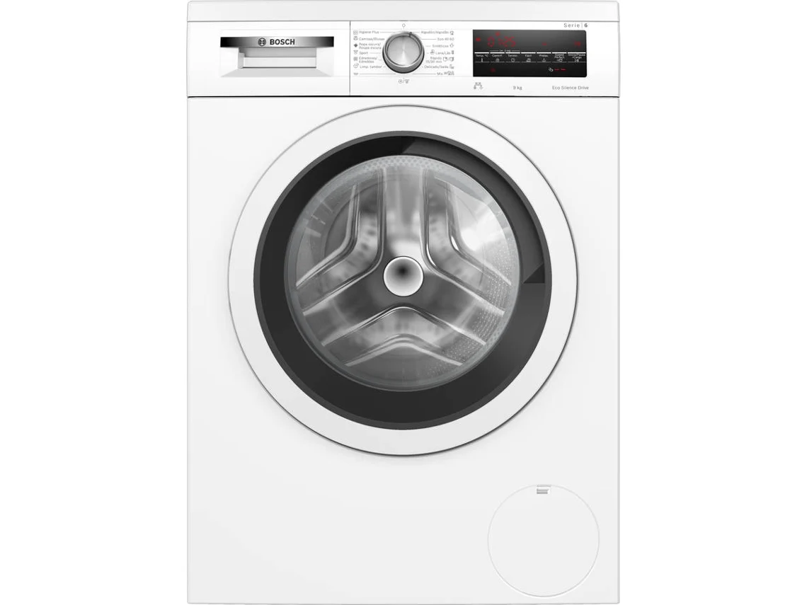 Máquina de Lavar Roupa BOSCH WUU28T66ES (9 kg - 1400 rpm - Branco)