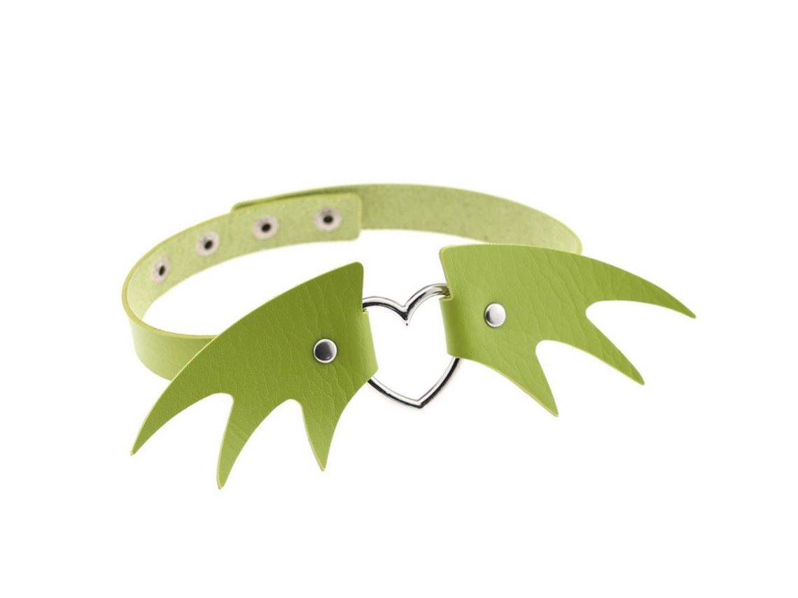 Laxiscreed Colar Abóbora Halloween Em Couro Pu, Estilo Punk Euramericano, Presente De Choker