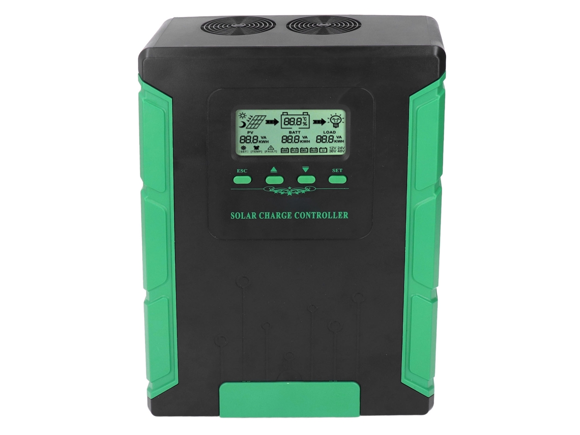 Controlador De Carga Solar Mppt Laxiscreed Com Display Lcd E Regulação De Tensão