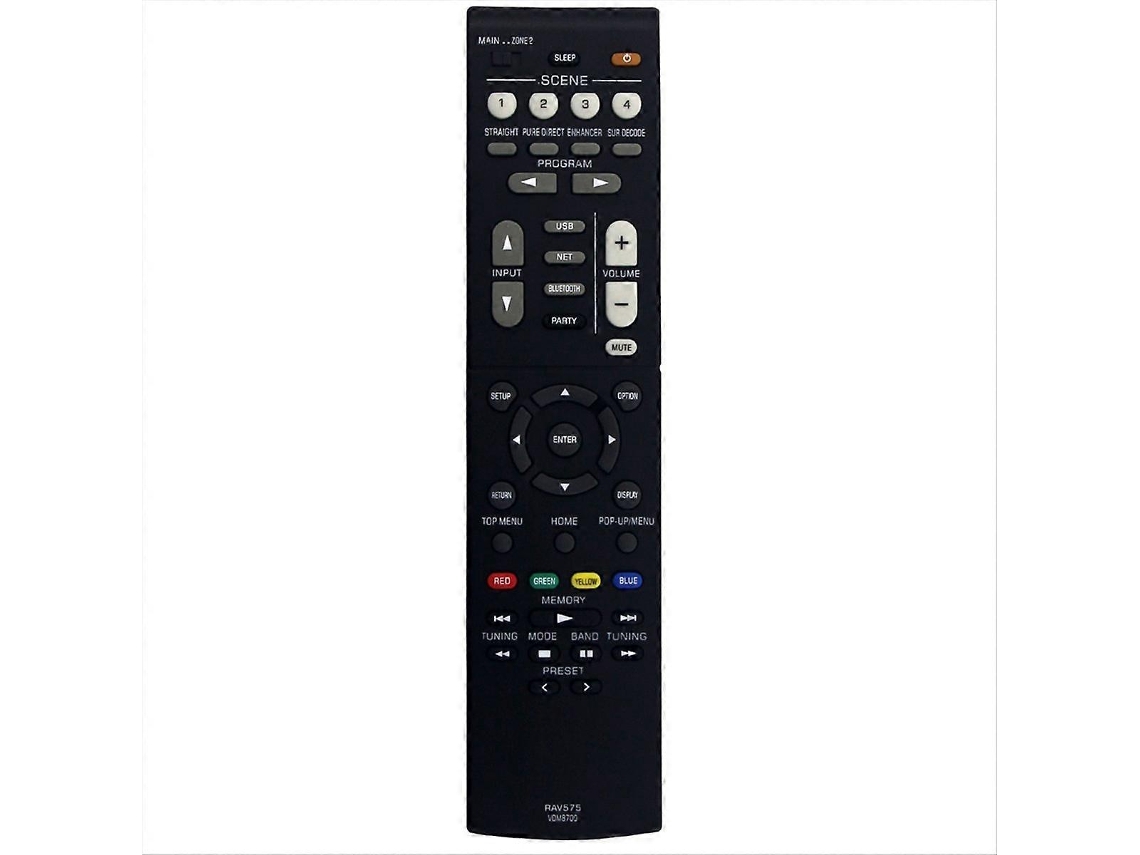 Controle Remoto De Substituição Rav575 Para Rxv6a Tsr700 -700