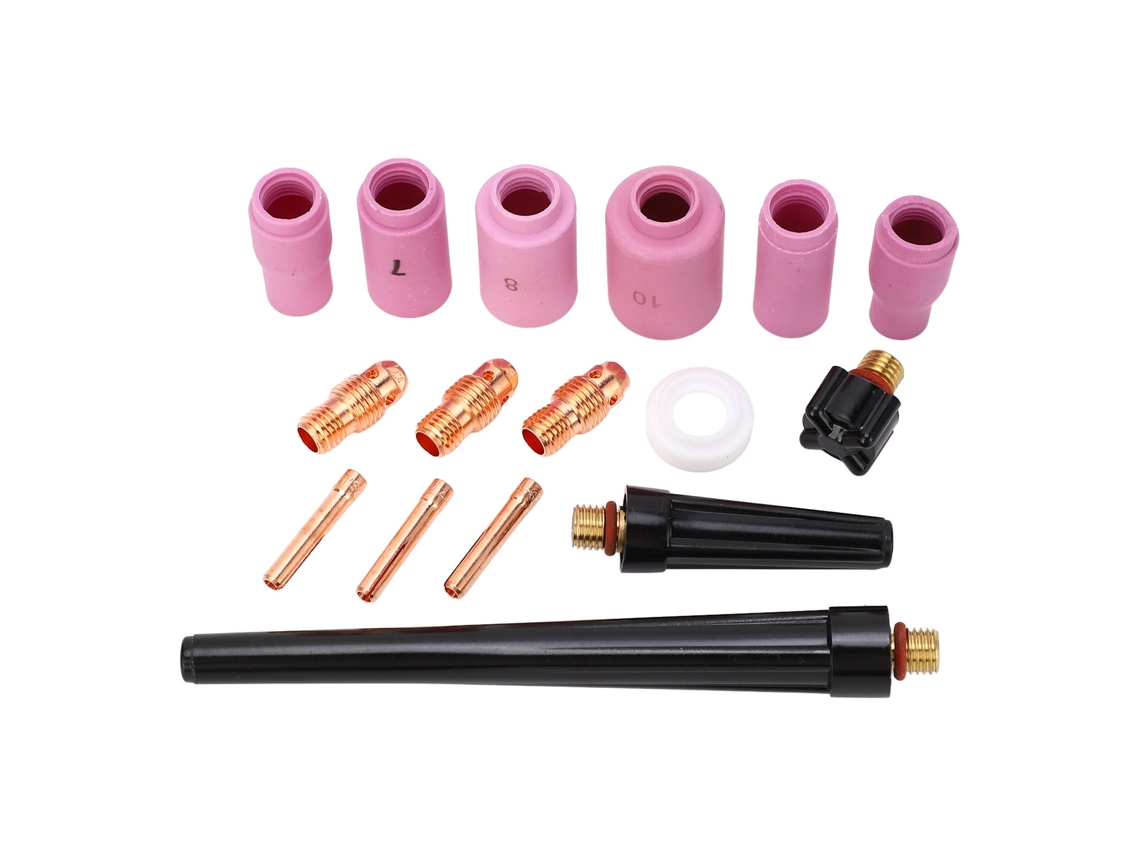 Conjunto De 16 Peças Laxiscreed Para Soldar Whats, Compatível Com Wp 9, 20 E 25, Com Cobertura De Ptfe