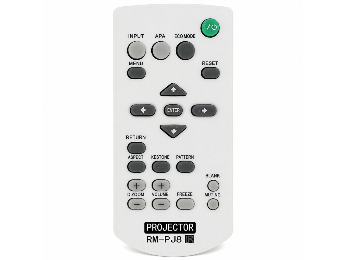 Comando À Distância Para Projetor Rm-pj8 Compatível Com Sony_dae