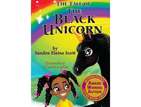 Livro The Tale of the Black Unicorn de Sandra Elaine Scott (Inglês)