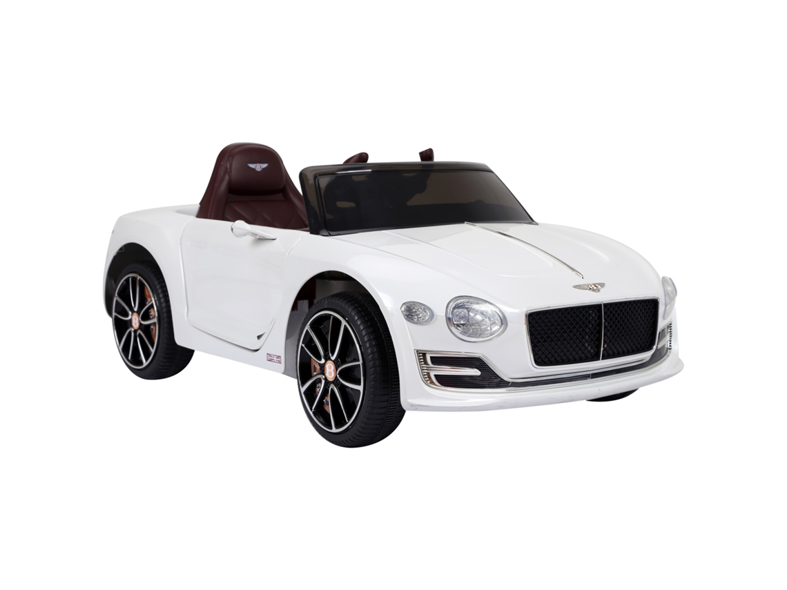 Carro Elétrico para Crianças HOMCOM Bentley GT Branco (108x60x43 cm)