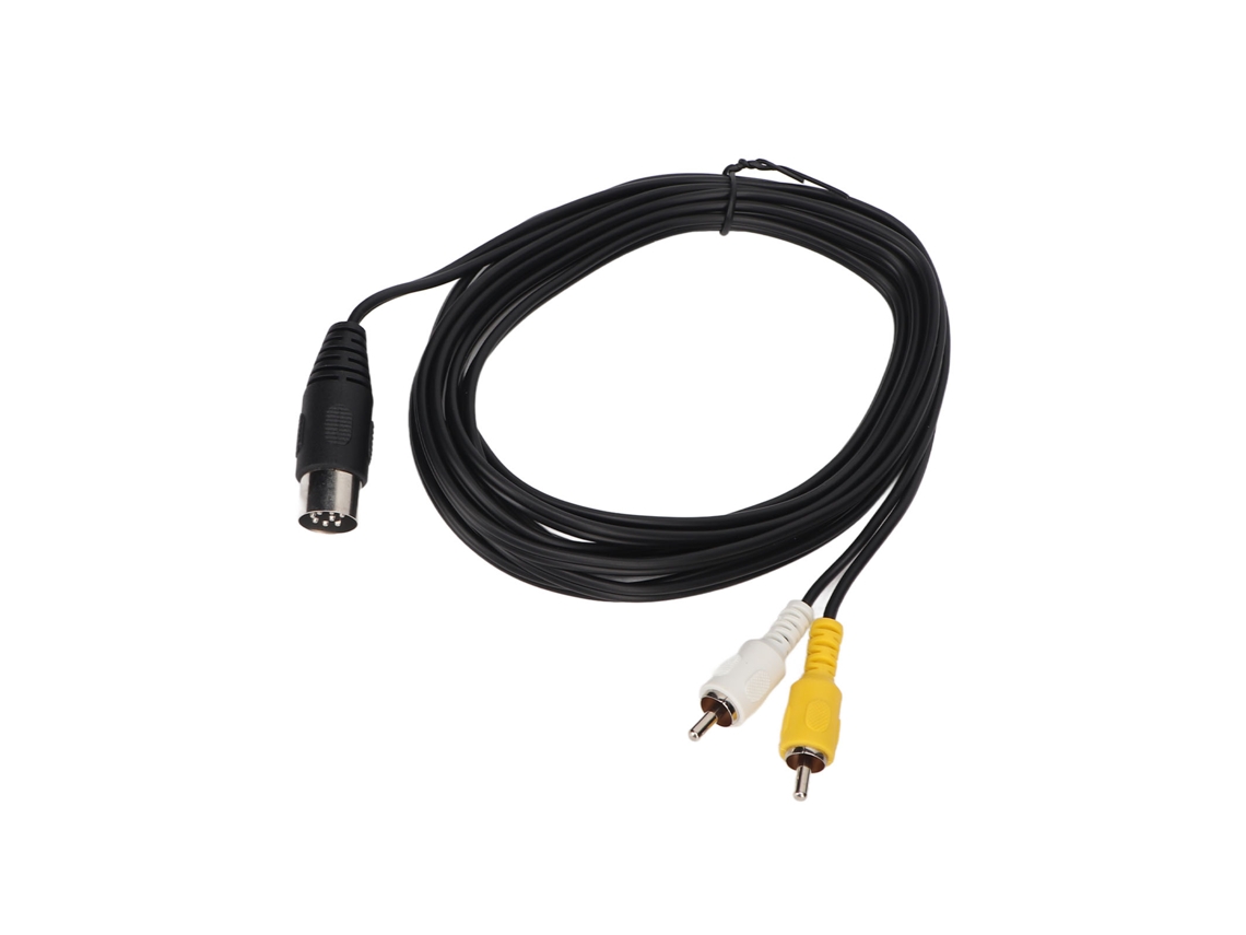Cable DIN macho de 8 pines a 2 RCA macho, convertidor profesional (3 m) | S/MARCA