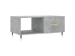 Mesa de Centro Madeira Processada Cinza Cimento MAISON EXCLUSIVE (90x50x40 cm)