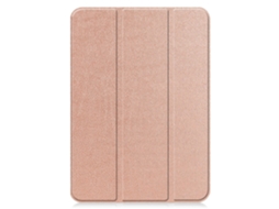 Capa Para Apple Ipad 10 2022 Ouro Rosa