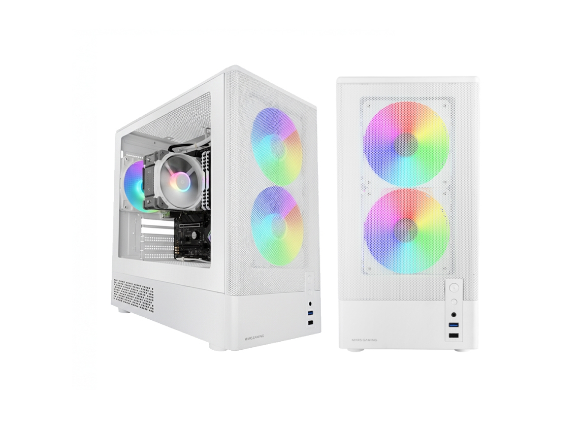 Desktop Gaming Onyx Branco Intel I5 14400f / 32gb Ddr4 / 1tb Ssd / Rtx 5050 / Windows 11