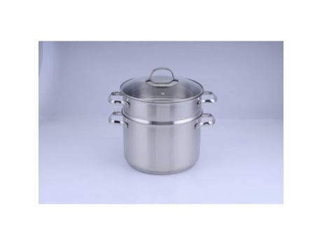 Couscoussier 5five D22cm 8l Inox Compatível Com Todos Os Fogões