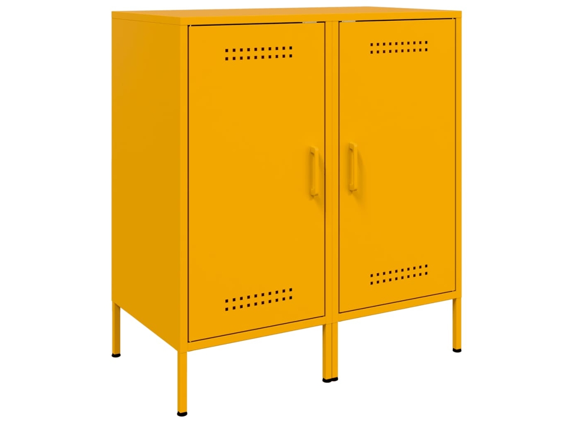 Sideboard, Sideboards Vidaxl Amarelo Aço (n/a)