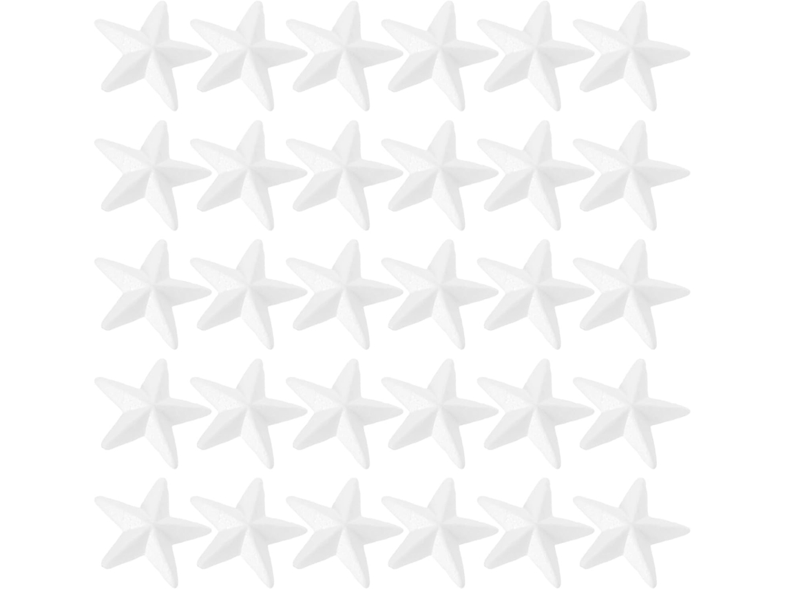 30 Estrelas 10 Cm Para Artesanato E Festas