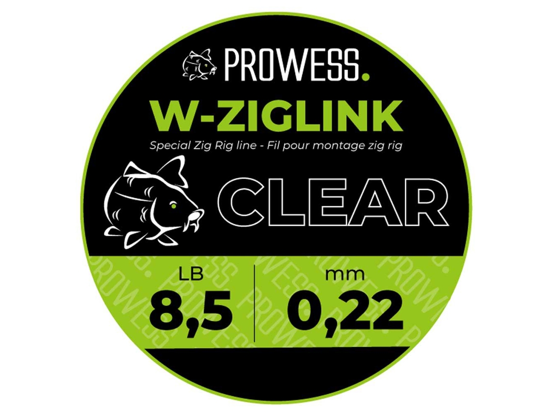Monofilamento W-Ziglink 200 M Transparente 0.280 Mmprowess