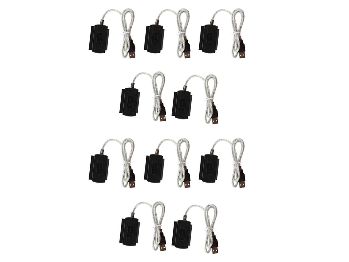 Cabo Adaptador 5x Usb 2.0 Para Ide Sata 2.5/3.5 Polegadas