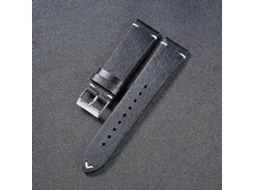 Pulseira Universal De Couro Encerado Retrô Com Mudança De Cor Hb001, Tamanho: 18 Mm