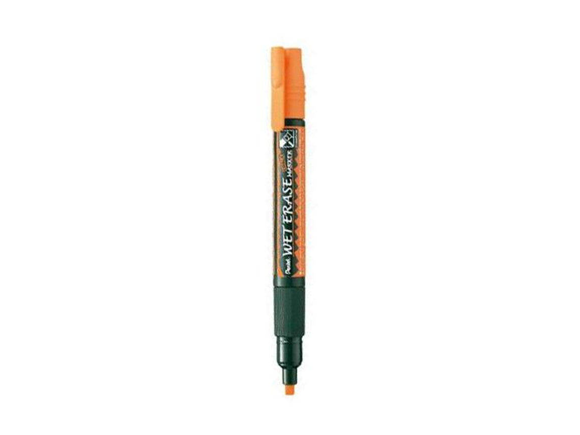 Marcador Pentel Smw26 Wet Erase Laranja