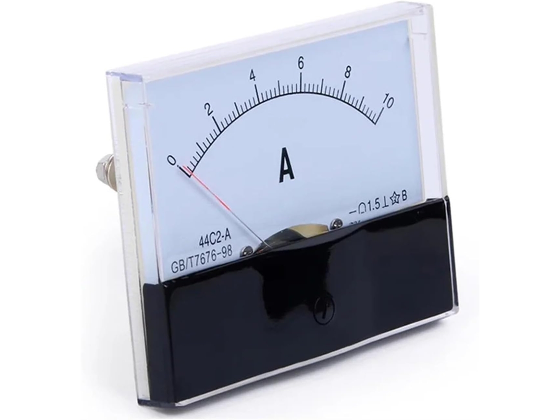 Amperímetro Analógico 44c2 Cc Com Ponteiro De Painel (1000a 75mv)