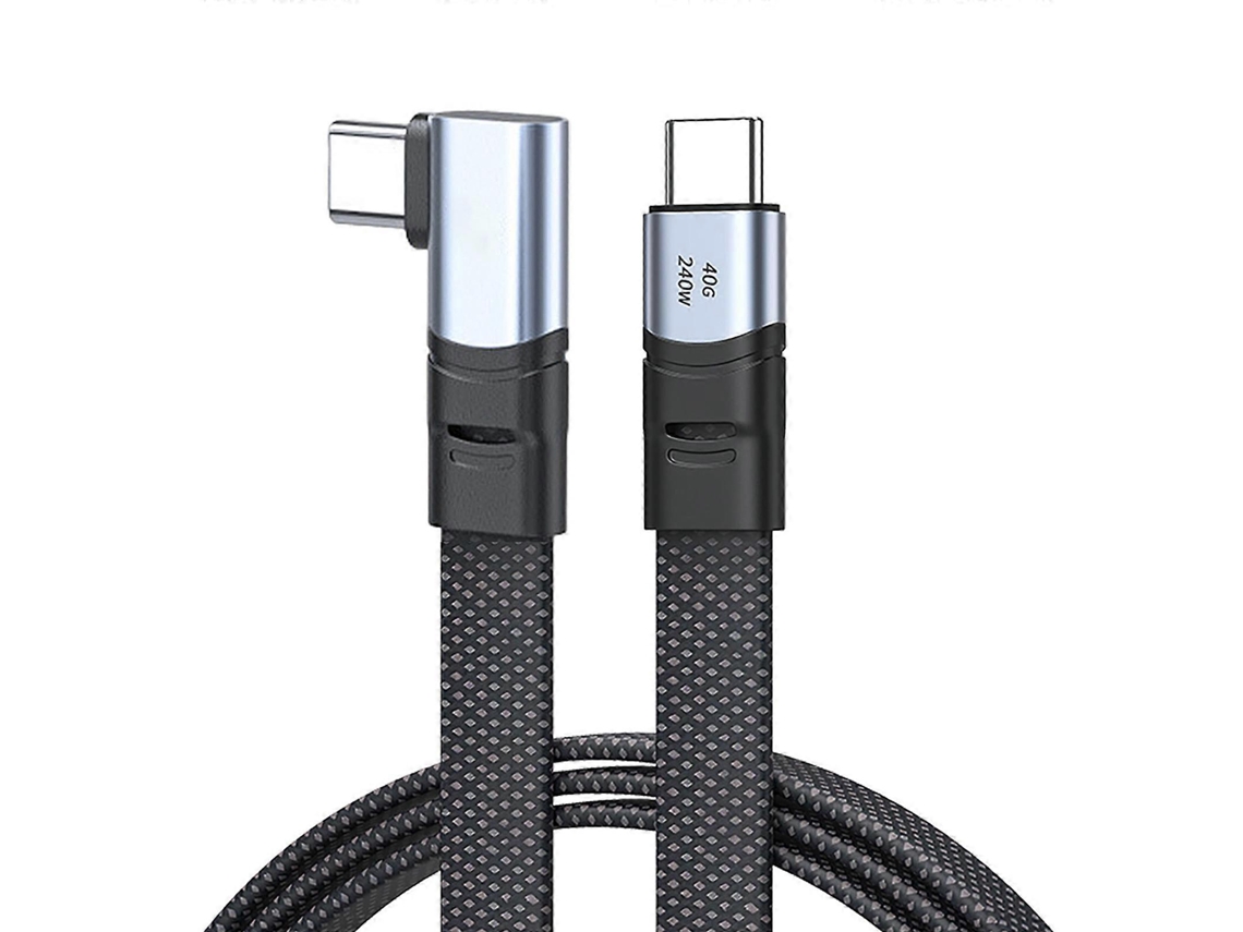 Lurelia Cabo Usb-c Bilateral, 240 W, 40 Gbps, Pd240w, Carregamento Rápido, Tablets