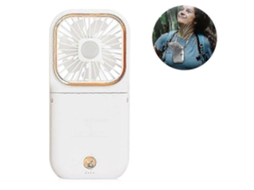 Ventilador De Colar Portátil Recarregável Por Usb Com Banco De Energia Ventilador De Mão Para Viagens E Mesa Olysi Shop